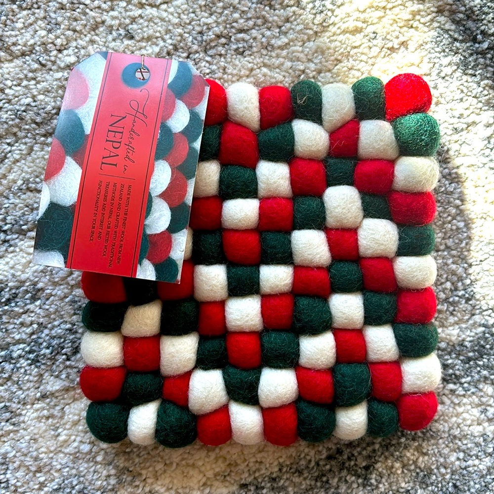 Wool trivet NEW